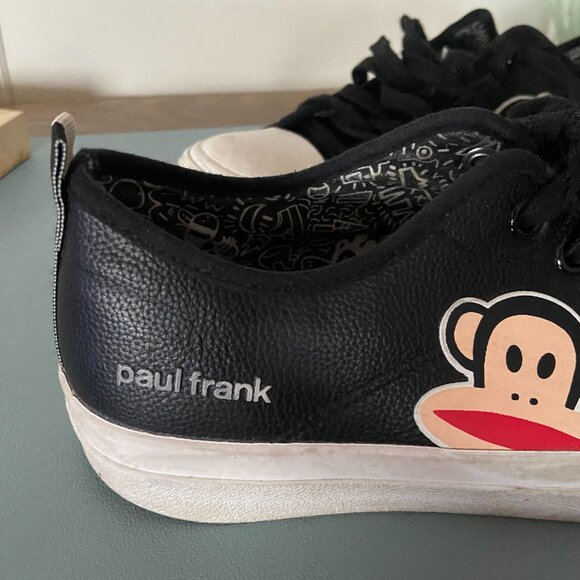Y2K Paul Frank Shoes - Black Monkey Julius shoes - Size 9 - Picture 9 of 12